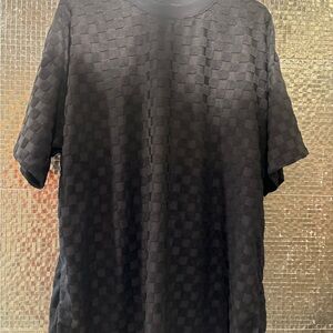 Louis Vuitton F/W23 knit checkered tshirt